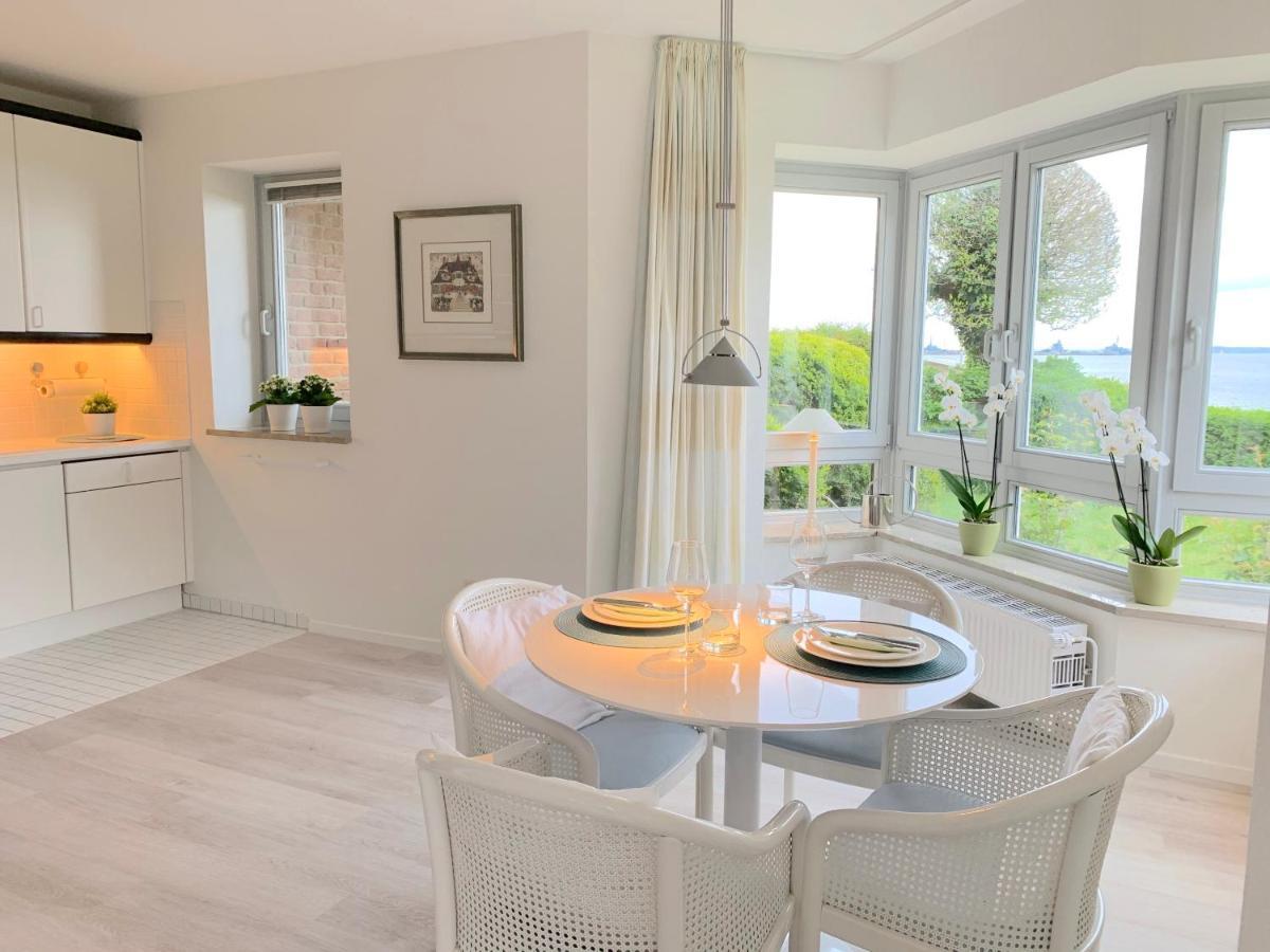 Ferienwohnung Strandhuepfer - Direkt Am Meer Eckernförde Buitenkant foto